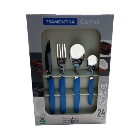 JUEGO TRAMONTINA 23499 CARMEL 24PZ