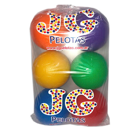 PELOTA N5 PLASTICA X6U