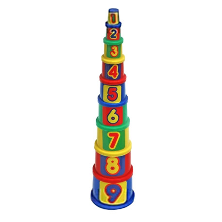 PIRAMIDE DIDACTICA 400  REDONDA 9PZ