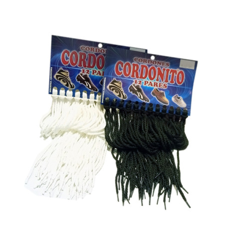 CORDON REDONDO 80CM B/N X12U