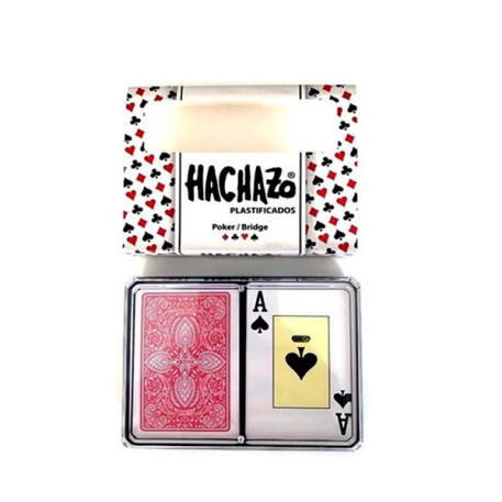 POKER HACHAZO PLAST 2MAZOS