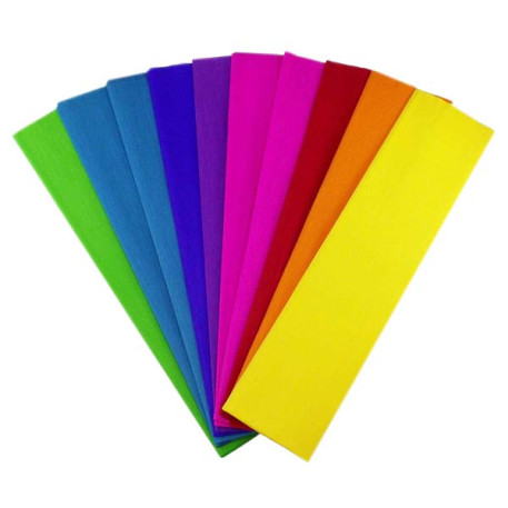 PAPEL CREPE X10 1COLOR