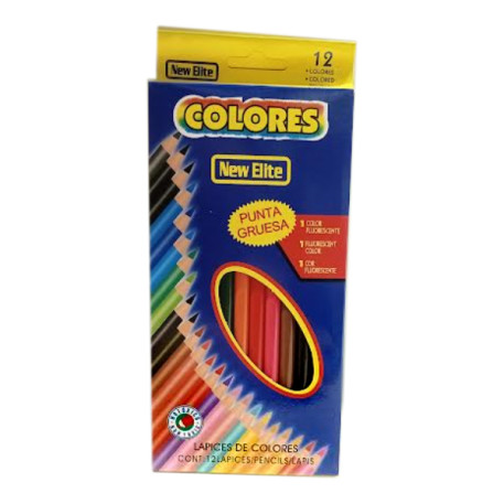 COLORES X12 LARGO - 6 PZ