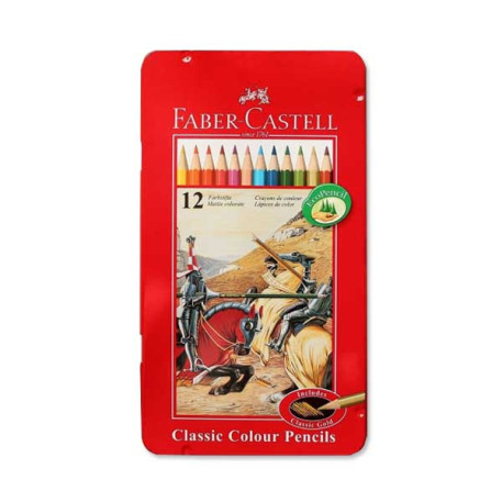 ECOLAPIZ LARGOSX12 LATA X6 FABER CASTELL