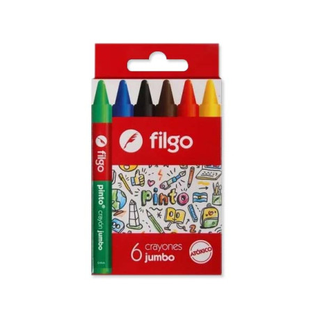 CRAYONES JUMBO X6-6PZ FILGO