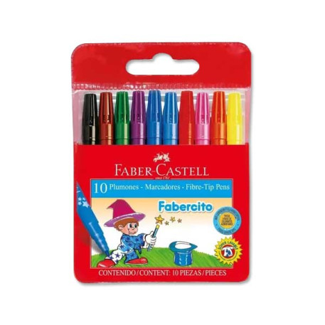 FABERCITO X10 FABER CASTELL 6 PZ