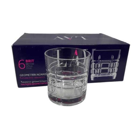 VASO BRIT BRT430F/35597 WHISKY X6 325CC SOIFER