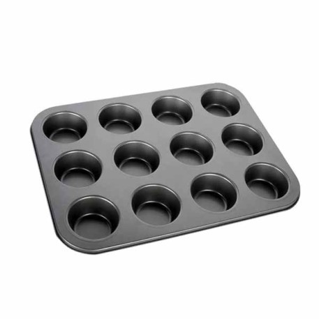 PACO BA-28227 MOLDE ANTIADHERENTE P/MUFFINS X12