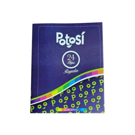 POTOSI CUADERNO T/B X24 HOJAS X30