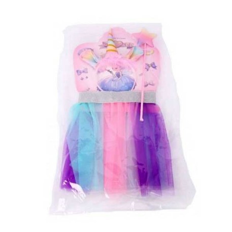 PARNASSA 2747-2 POLLERA C/VINCHA Y ACC X1