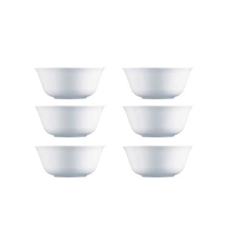 LUMINARC H4122 COMPOTERA 12CM BLANCA X6 
