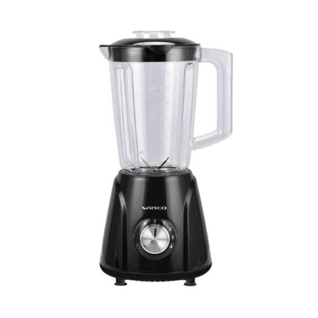 LICUADORA W1800 C/VASO PLASTICO X1 NEGRO WINCO
