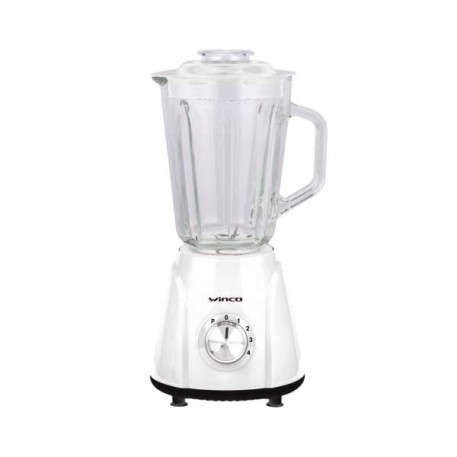 LICUADORA W1801 C/VASO VIDRIO WINCO BLANCO X1