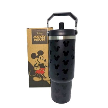 CLANDY DMK7191 VASO TER. 900ML MICKEY AC INOX TAPA C/PICO  X1