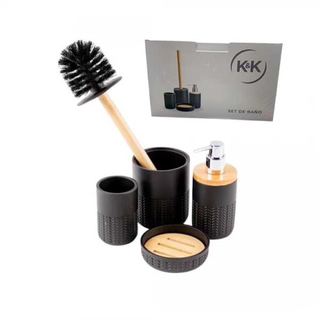 K&K CA6235 SET BAÑO X4
