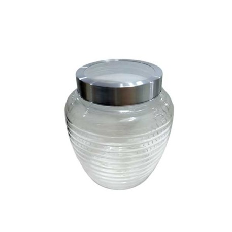 K&K CA5494 FRASCO VIDRIO C/TAPA PLAST/ALUM C/VISOR X1