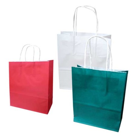 BOLSA COLOR MEDIANA X10