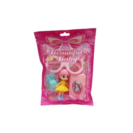 PACO AB12969/496-13135 MUÑECA C/ACC E/BOLSA X1