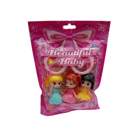 PACO AB13134 MUÑECA C/ACC E/BOLSA X1