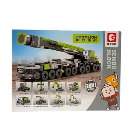 TOYZ NA201957 BLOCK ZOOMLION 8EN1