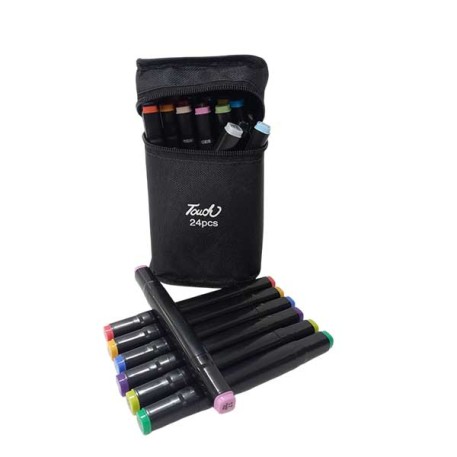 JB JBA1520 FIBRAS DOBLE PUNTA X24 E/BOLSA TELA X1