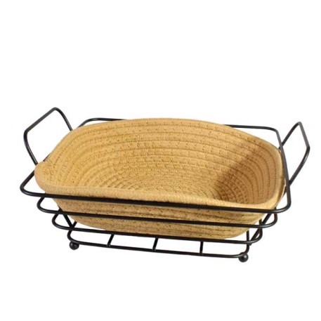 WALPLO 1290092 FRUTERA CUADRADA METAL C/BASE LINO X1